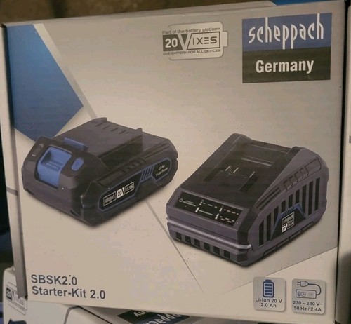 Scheppach starter kit set akku - kit,
