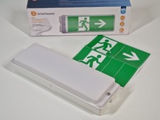 Smartwares Fluchtweg-Notbeleuchtung LED Wandaufbaumontage Notausgang DEFEKT!
