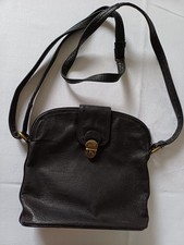 Picard Umhängetasche Leder Handtasche schwarz vintage