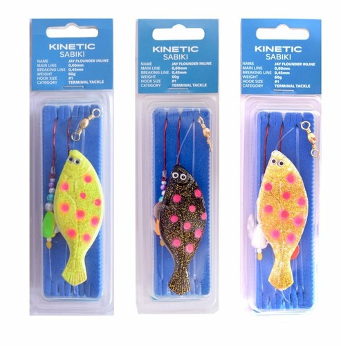 Kinetic sabiki jay - jay, flounder