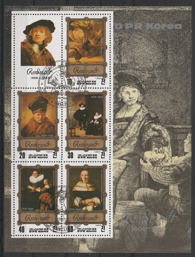 Rembrandt großer block mit - rembrandt,,