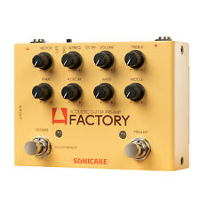 SONICAKE A Factory Akustische Analoge Digital Reverb Gitarre Effekte Pedal DE