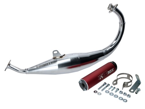 Auspuff tecnigas chrom - auspuff,
