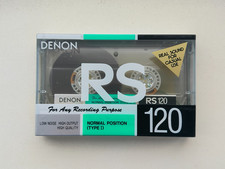 Denon RS 120  Tape Cassette SEALED Japan Market