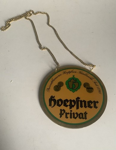 Alt zapfhahnschild hoepfner - zapfhahnschild,