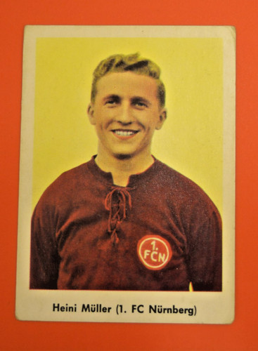 Heinerle fußball sammelbild - heinerle,