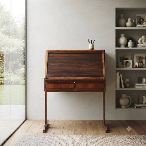 Vintage rolladenschreibtisch - vintage,