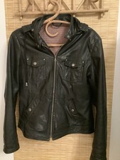 Street One Lederjacke mit Kapuze Größe 40 (vielleicht eher 38) Maße beachten