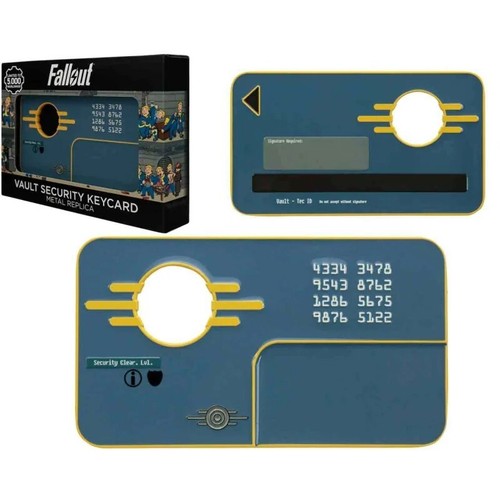 Vault security keycard - security, key