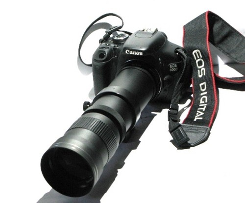 500mm 750mm objektiv auf - =,