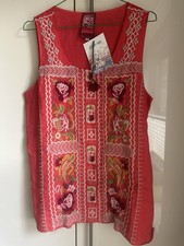 Johnny Was Top 100% Leinen