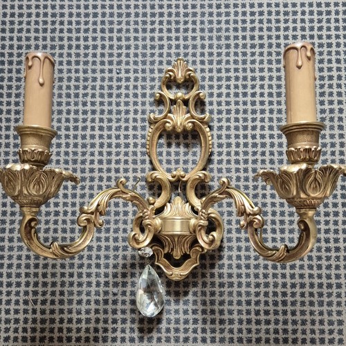 Barock wandlampe flammig - wandlampe, 2