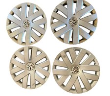 4x Original VW Original Radkappen Polo 6R   6R0.601.147 C