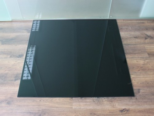 Quadrat 100x100cm glas schwarz - quadrat,
