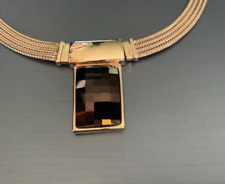 Pierre Lang Anhänger für Magnetcollier gold braun *** Seltenheit *** Topzustand