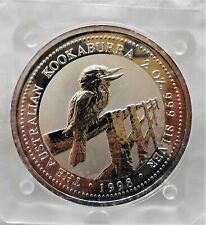 Münze 2oz. 999 Silver 1998, 2 Dollar "The Australian Kookaburra" 62,8 Gr- NACHL