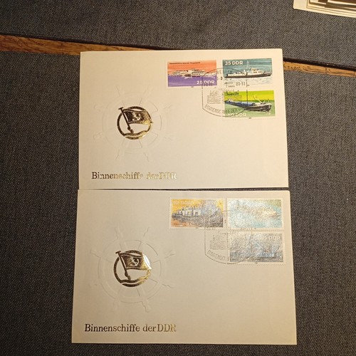 Ddr brief umschlag fdc - ddr,