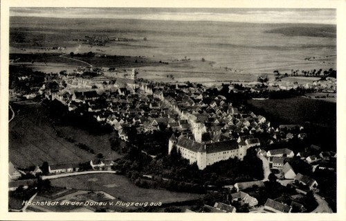 Höchstädt der donau - ak,