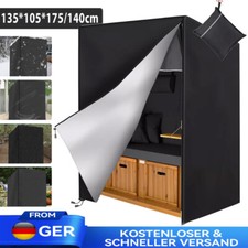 Strandkorb Schutzhülle Wasserdicht 420D Strandkorbhülle XXL Abdeckhaube Hülle