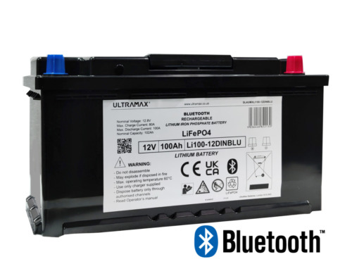 Ultramax li100 12din 12v - li100-12din, 100ah
