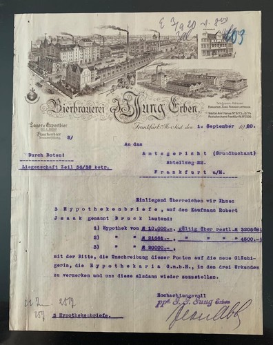 Rechnung/Dokument/Briefkopf
