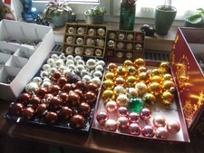 WEIHNACHTSKUGELN...über 100 Kugeln...???