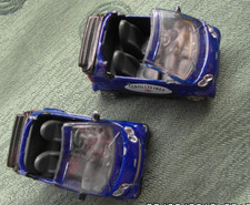 2 Stück SIKU Smart Cabrio 1042