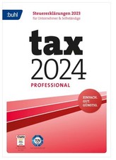 tax 2024 professional DVD-Box Steuersoftware (für das Jahr 2023)