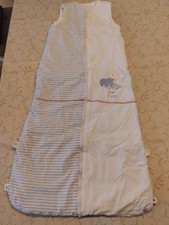 Schlafsack Größe 80 OD. 95 - Tchibo - blau - weiß gestreift /kann verkleinert w.