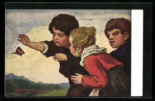 Künstler ludwig von - künstler-ak,