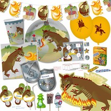 Ritter drache geschirr - drache, deko