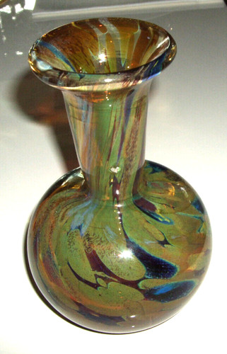 Signierte kunstvolle vase aus - signierte,
