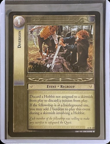 Lotr tcg diversion - lotr, tcg: