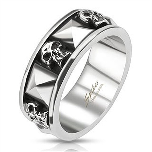 Ring edelstahl herren - edelstahl,
