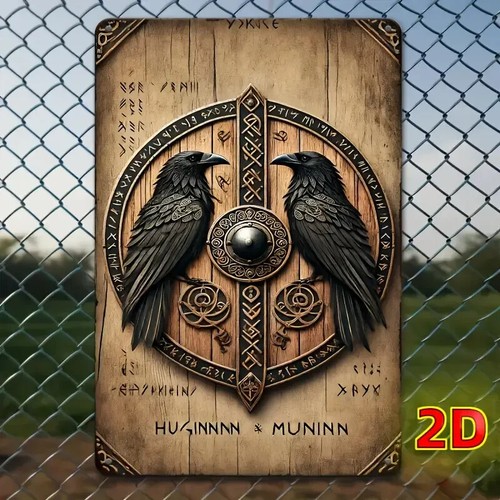 Wikinger hugin munin rabe - munin,