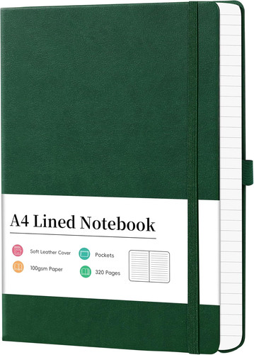 Notizbuch liniert mit - , 320