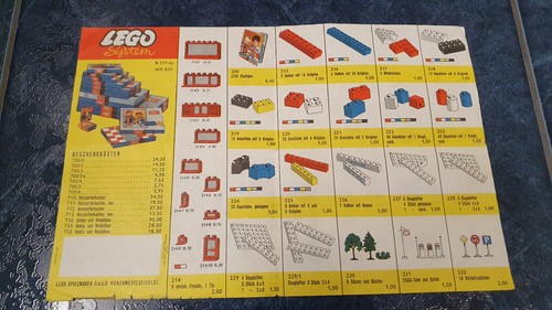 Lego system vintage booklet - vintage,