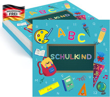 Schulanfang servietten set - schulanfang, 20