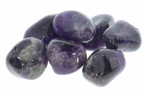 Amethyst dunkel trommelsteine - dunkel,