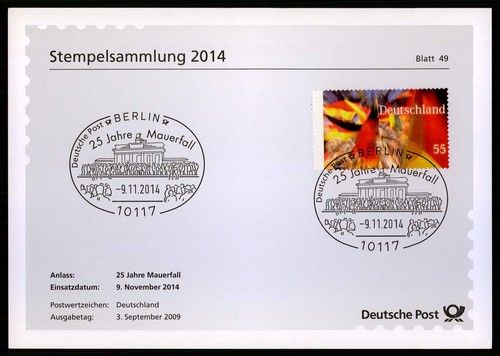 Brd sonderstempel blatt - brd, sonderstempel-blatt