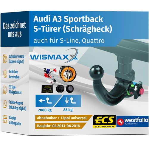 Ahk für audi sportback - für,