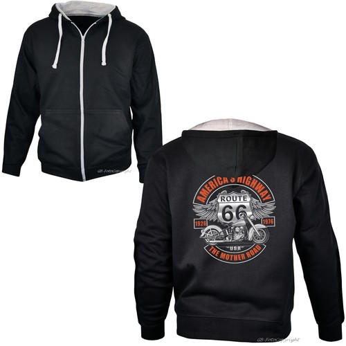 Biker jacke hoodie - biker,