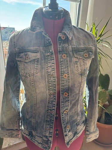 Jeans jacke soccx flamingo - jeans,