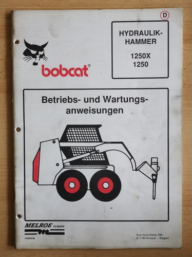 Bobcat hydraulikhammer 1250 - 1250, /