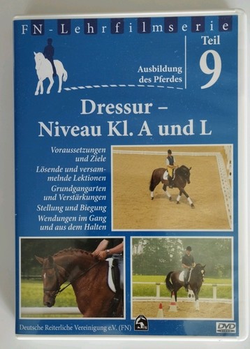 Dressur niveau und l - niveau,