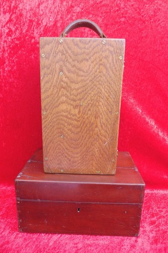 Antike holz kästen 1x - 2, holz-kästen