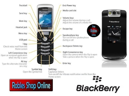 Blackberry pearl 8220 flip - blackberry,