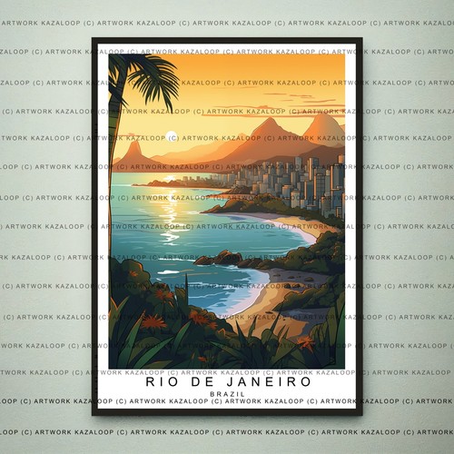 Rio janeiro sonnenuntergang - rio,