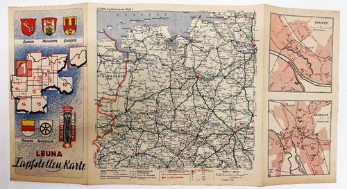 Leuna zapfstellen karte 8 - zapfstellen-karte, 1+2+8