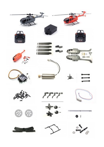 Modster helikopter 105 - modster, bo-105